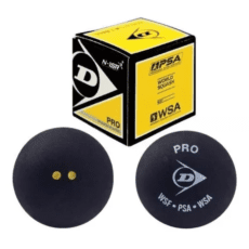 Pelota De Squash Dunlop  Doble Punto Amarillo