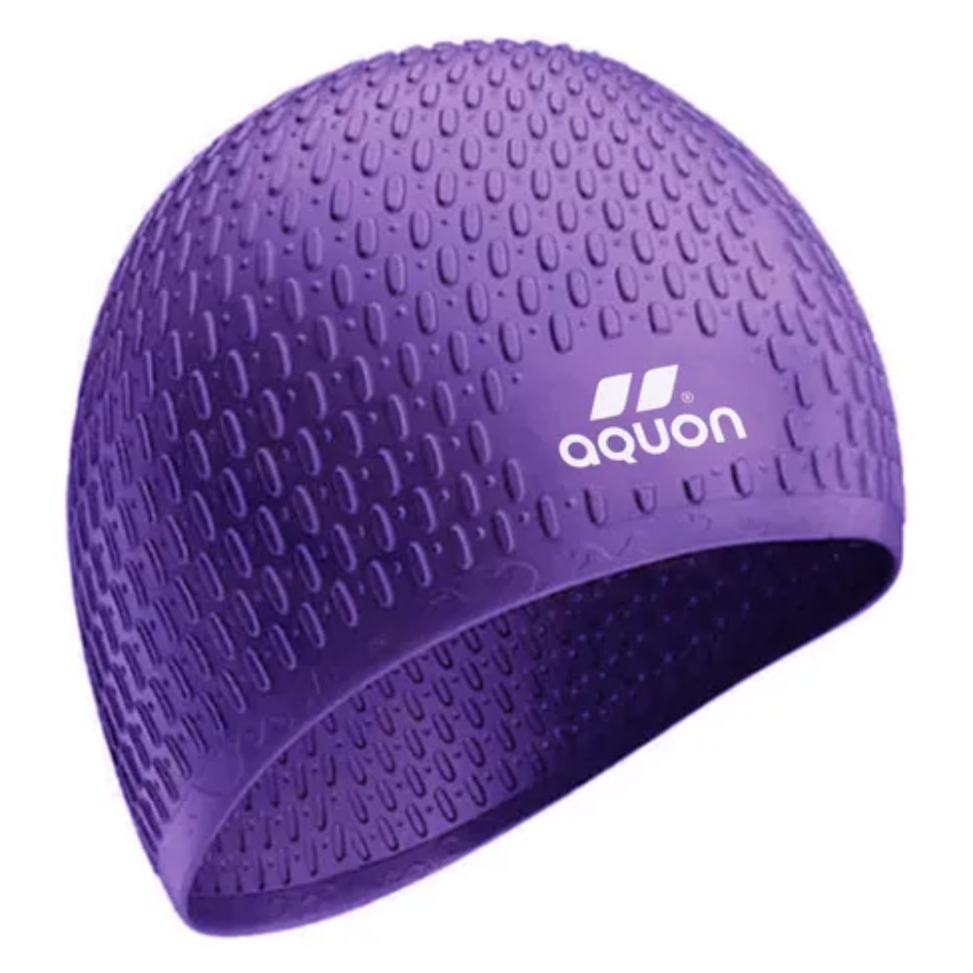 Gorro De Natación Aquon Bubble Silicona Pelo Largo - Imagen 4