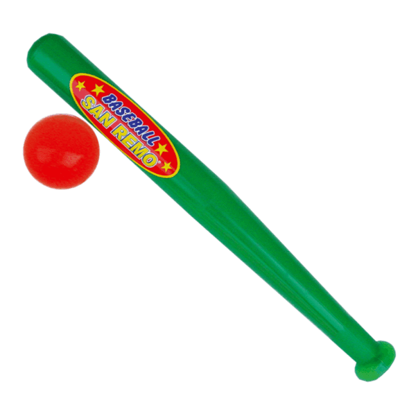 Bate Plástico + Pelota San Remo Niños