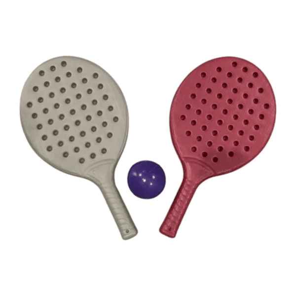 Set 2 Paletas Plásticas + Pelota Niños - Imagen 4