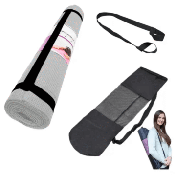 Combo Colchoneta Mat Pvc 4mm + Funda Hygge