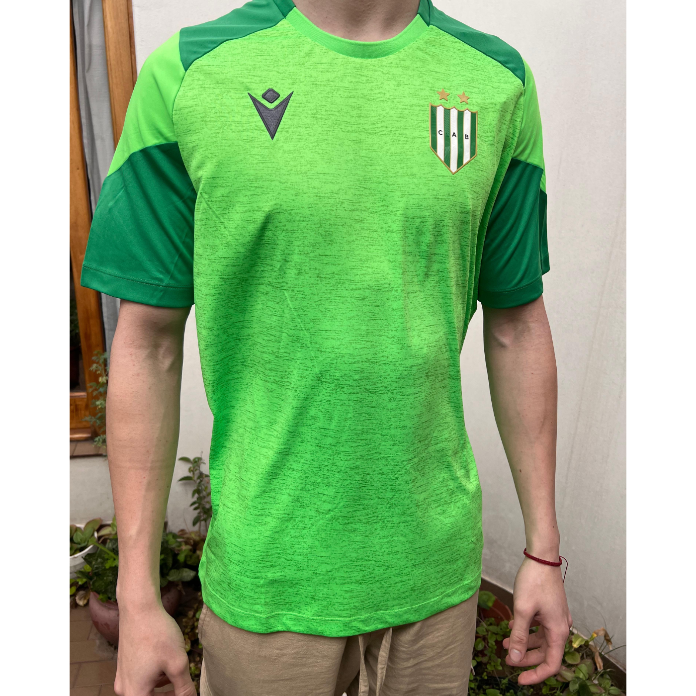 Camiseta De Futbol Golem Macron Banfield - Imagen 2