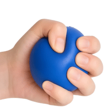 Pelota De Goma Espuma Antiestrés Rehabilitación 6 Cm