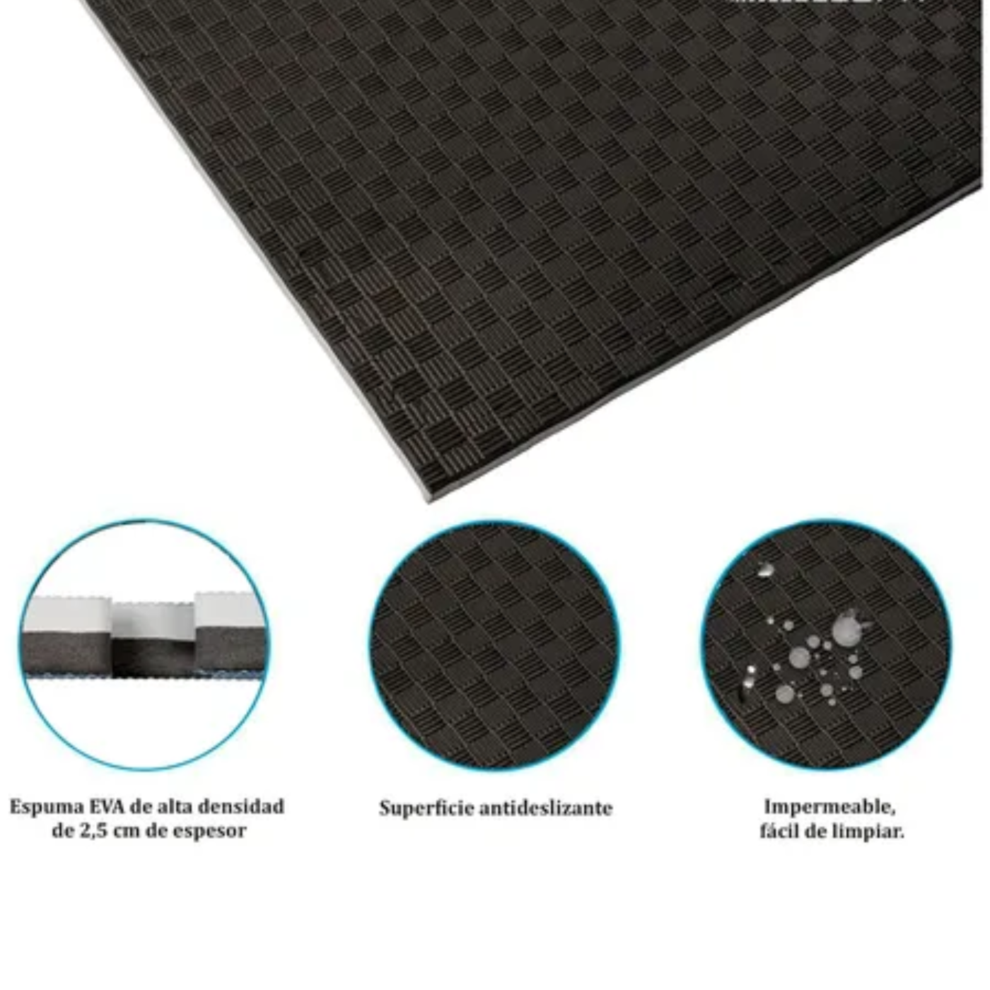 Piso Goma Eva De Alta Densidad 1x1mts X 25mm - Imagen 5