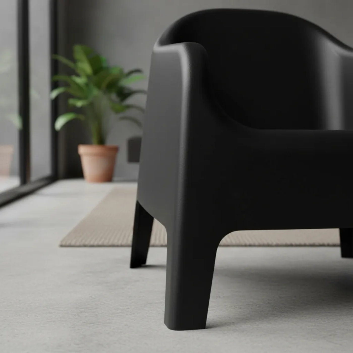 Combo 2 Sillones Skarpo + Mesa Ratona Plástico Mascardi - Imagen 4