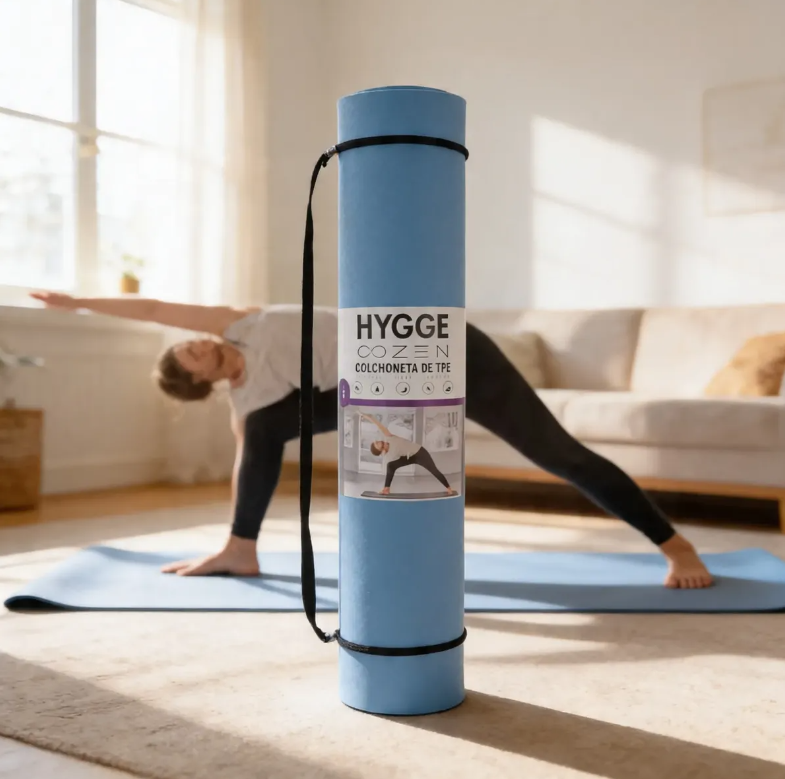 Colchoneta Mat Yoga TPE + Correa - Imagen 19