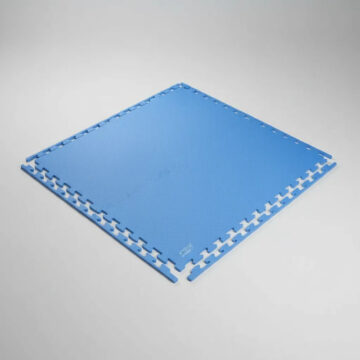 Piso de goma EVA 100 × 100 cm, 10 mm con bordes
