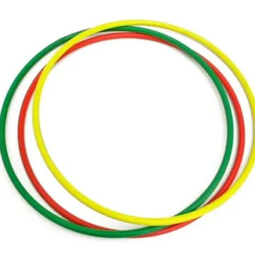 Aros ula ula de PVC 50 cm — pack de 10