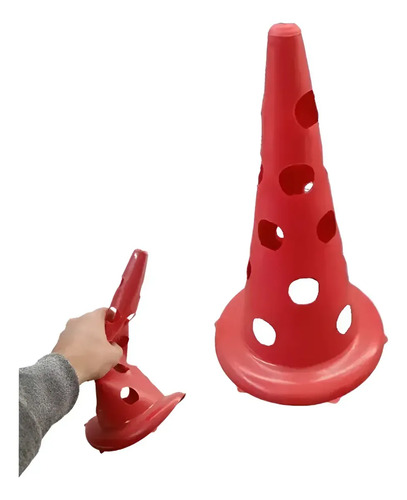 Conos flexibles ranurados 30 cm — pack de 20