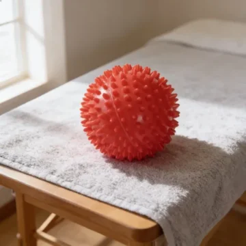 Pelota de masaje Hyggefit con pinches 7 cm