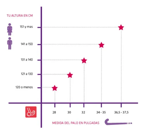 Palo de hockey Drial de madera - Imagen 6
