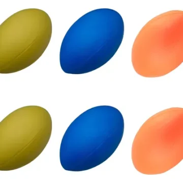 Pelotas de rugby Macu de goma espuma — pack de 6