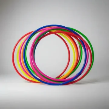 Aros ula ula de PVC 50 cm — pack de 20